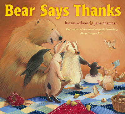 Book cover for Bear Says Thanks
