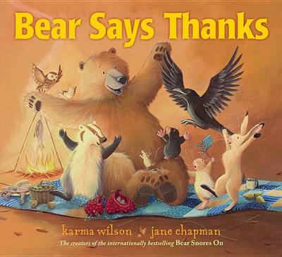 Book cover for Bear Says Thanks