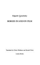 Book cover for Borges In/And/On Film