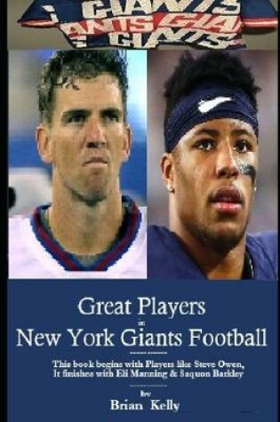 Cover of Great Players in New York Giants Football