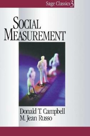 Cover of Social Measurement