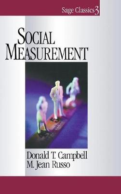 Book cover for Social Measurement