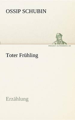 Book cover for Toter Fr�hling