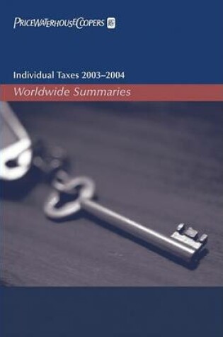 Cover of Individual Taxes 2003-2004