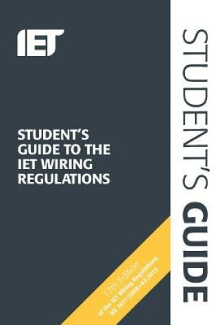 Cover of Student's Guide to the IET Wiring Regulations