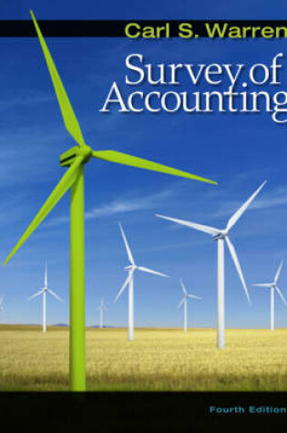 Cover of Survey of Accounting