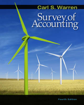 Book cover for Survey of Accounting