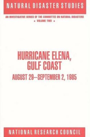 Cover of Hurricane Elena, Gulf Coast