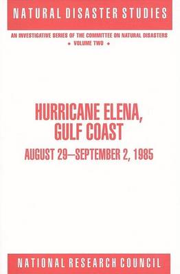 Book cover for Hurricane Elena, Gulf Coast