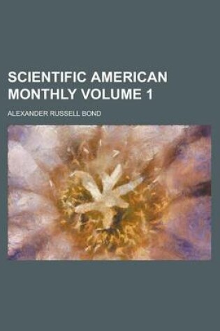 Cover of Scientific American Monthly Volume 1