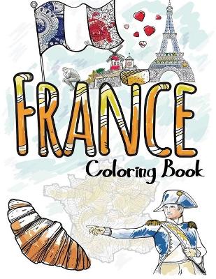Book cover for France Coloring Book