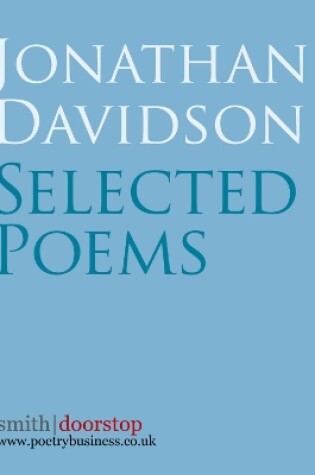 Cover of Jonathan Davidson: Selected Poems