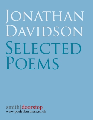 Book cover for Jonathan Davidson: Selected Poems