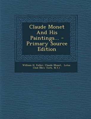 Book cover for Claude Monet and His Paintings...