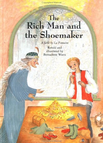 Book cover for The Rich Man and the Shoemaker