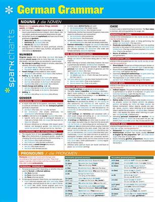 Book cover for German Grammar SparkCharts