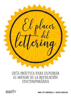 Book cover for El Placer del Lettering