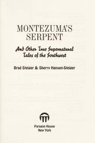Cover of Montezuma's Serpent