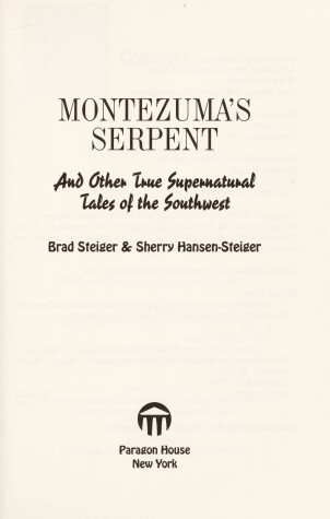 Book cover for Montezuma's Serpent