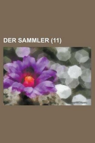 Cover of Der Sammler (11 )