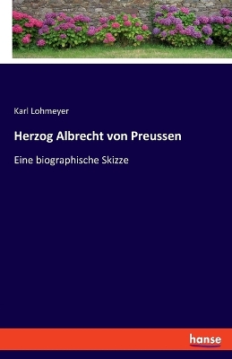 Book cover for Herzog Albrecht von Preussen