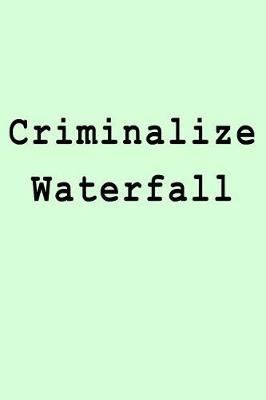 Book cover for Criminalize Waterfall