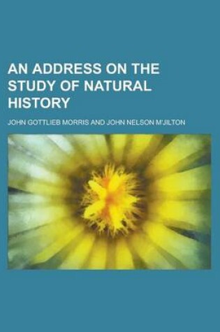 Cover of An Address on the Study of Natural History