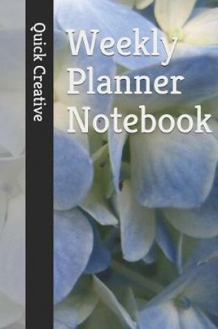 Cover of Weekly Planner Notebook