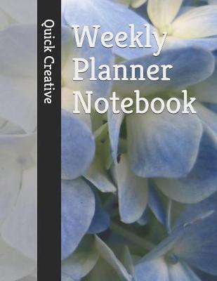 Book cover for Weekly Planner Notebook