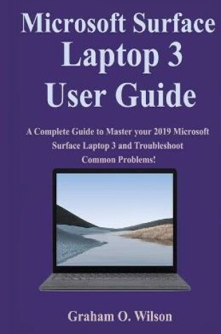 Cover of Microsoft Surface Laptop 3 User Guide