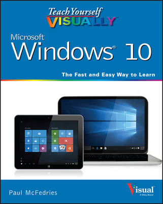 Book cover for Teach Yourself Visually Windows 10