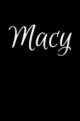 Book cover for Macy