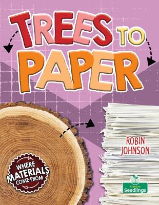 Book cover for Trees to Paper