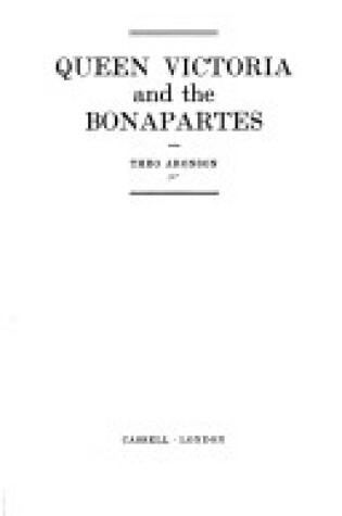 Cover of Queen Victoria and the Bonapartes