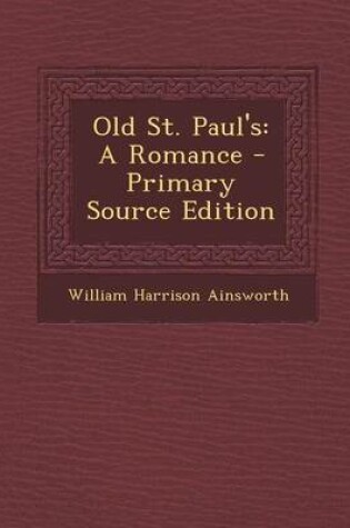 Cover of Old St. Paul's