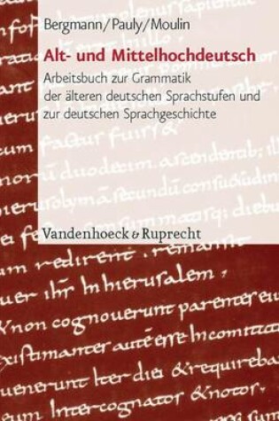 Cover of Alt- und Mittelhochdeutsch