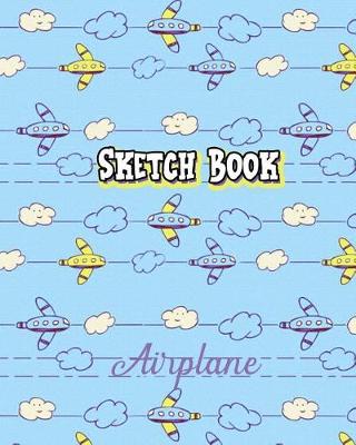 Book cover for Airplane Sketch Book