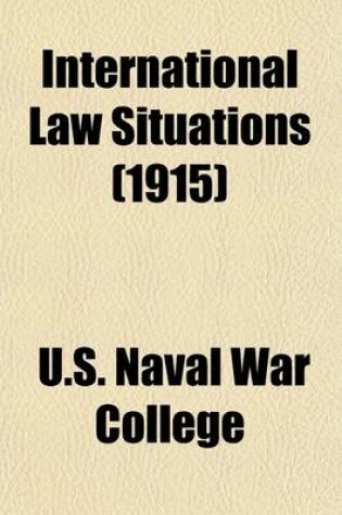 Cover of International Law Situations