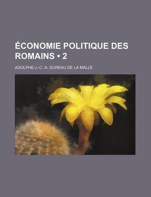 Book cover for Economie Politique Des Romains (2)