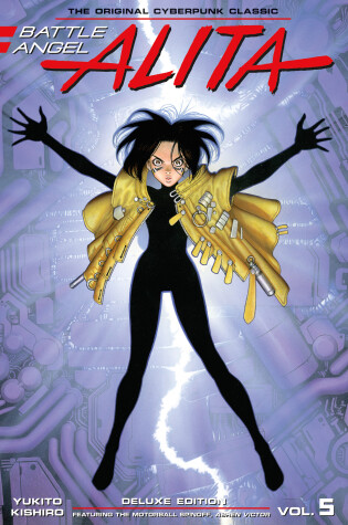 Cover of Battle Angel Alita Deluxe Edition 5