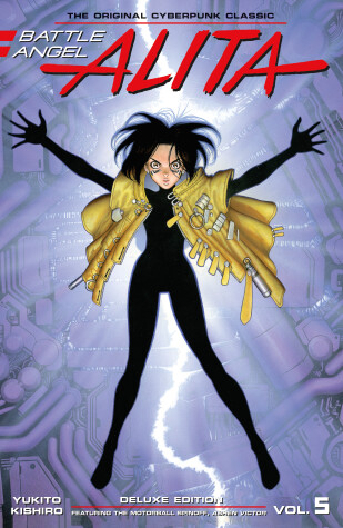 Book cover for Battle Angel Alita Deluxe Edition 5