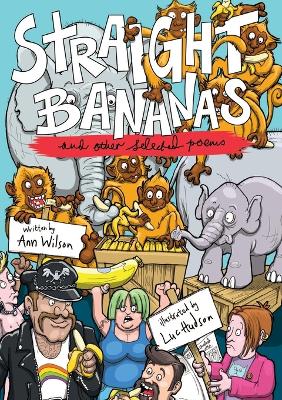 Book cover for Straight Bananas and Other Requested Poems and Drawings