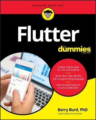 Book cover for Flutter For Dummies