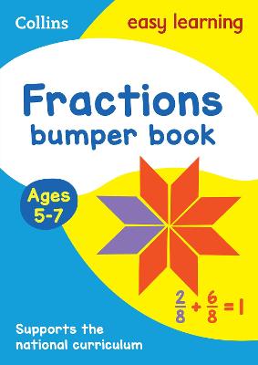 Book cover for Fractions Bumper Book Ages 5-7