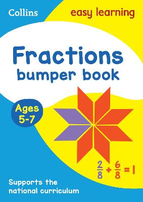 Cover of Fractions Bumper Book Ages 5-7