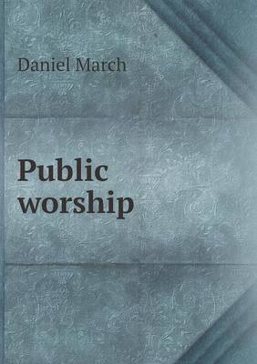 Book cover for Public worship