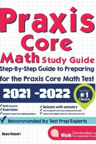 Cover of Praxis Core Math Study Guide