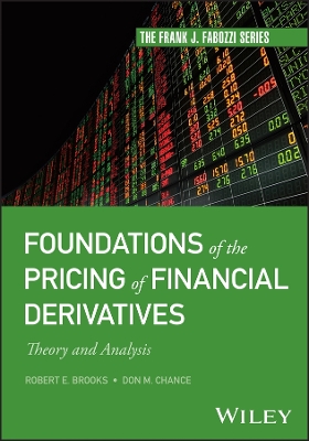 Book cover for Foundations of the Pricing of Financial Derivatives