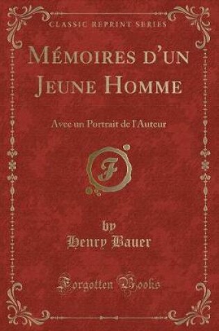 Cover of Mémoires d'Un Jeune Homme