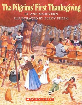 Book cover for Pilgrims' First Thanksgiving